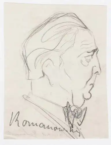 Romanowsky - Roman Romanowsky (1883-1968) Film cinema Schauspieler actor Regisseur Portrait