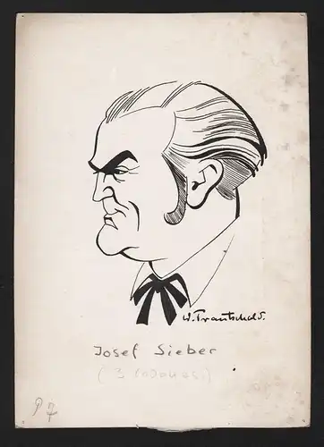 Josef Sieber - Josef Sieber (1900-1962) / Im Film Die 3 Codonas aus dem Jahre 1940 / Film cinema Schauspieler