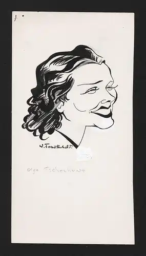 Olga Tschechowa - Olga Tschechowa (1897-1980) Film cinema Schauspielerin actress Portrait