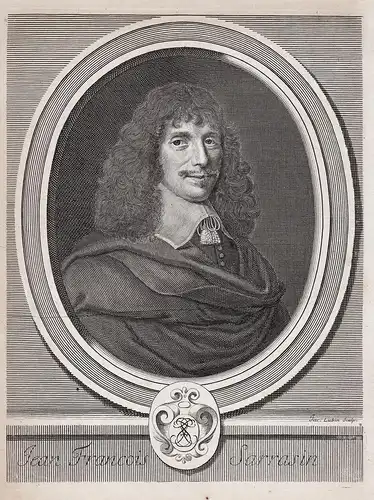 Jean Francois Sarrasind - Jean-François Sarrasin (1614-1654) Sarasin Schriftsteller writer écrivain Portrait K