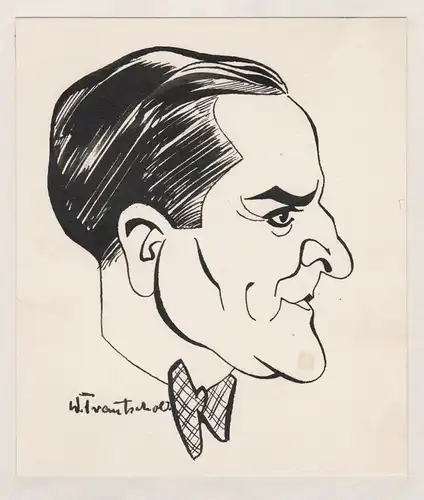 Albrecht Schönhals - Albrecht Schönhals (1888-1978) Film cinema Schauspieler actor Portrait