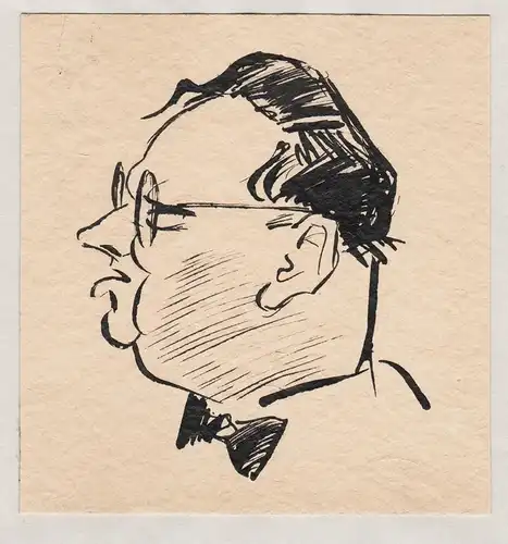 Hans Reimann - Hans Reimann (1889-1969) Schriftsteller Drehbuchautor Dramatiker Portrait