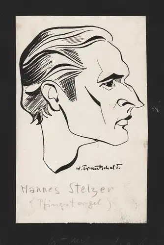 Hannes Stelzer - Hannes Stelzer (1910-1944) / Im Film Pfingstorgel aus dem Jahre 1939 / cinema Schauspieler ac