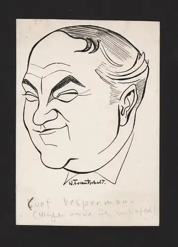 Kurt Vespermann - Kurt Vespermann (1887-1957) Film cinema Schauspieler actor Portrait