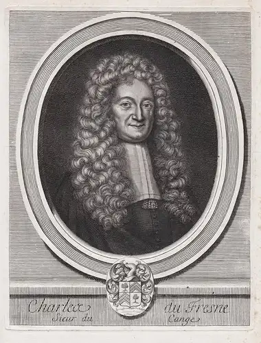 Charles du Fresne - Charles du Fresne (1610-1688) jurist historien lexicographer Jurist jurist avocat Portrait