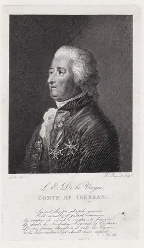 L. E. de la Vergne - Louis-Elisabeth de la Vergne de Tressan (1705-1782) ecrivain physicien physician scientis