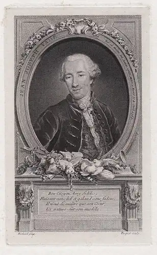 Jean Joseph Vadé - Jean-Joseph Vadé (1719-1757) chansonnier dramaturge inventeur playwright composer Komponist