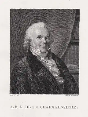 A. E. X. de la Chabeaussiere - Ange-Etienne-Xavier Poisson de la Chabeaussiere (1752-1820) playwright writer d