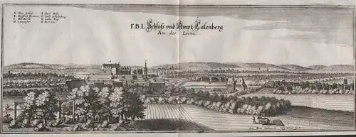 F.B.L. Schloss und Ampt Calenberg an der Leina - Burg Calenberg / Pattensen bei Hildesheim - NIedersachsen