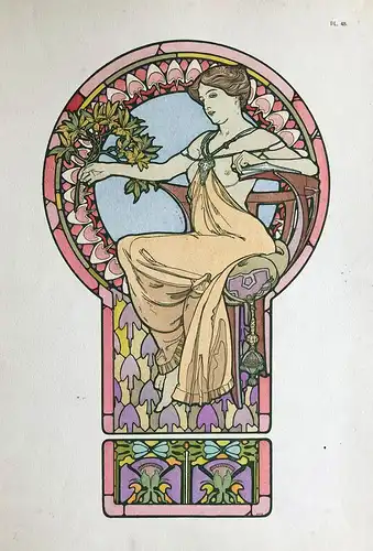 Documents decoratifs - Pl. 48 - Jugendstil Art Nouveau