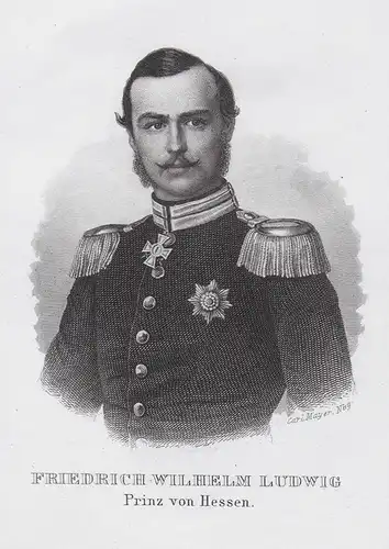 Friedrich Wilhelm Ludwig Prinz von Hessen - Wilhelm Friedrich Ludwig von Preußen (1797-1888) Portrait