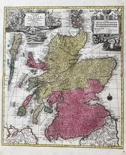 Nova et accurata totius Regni Scotiae, Secundum omnes Provincias et adjacentes insules, exquisito Studio deter