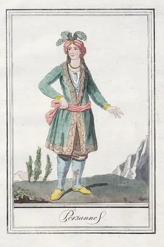 Persanne - Persian woman Persia Persien Iran costumes Trachten