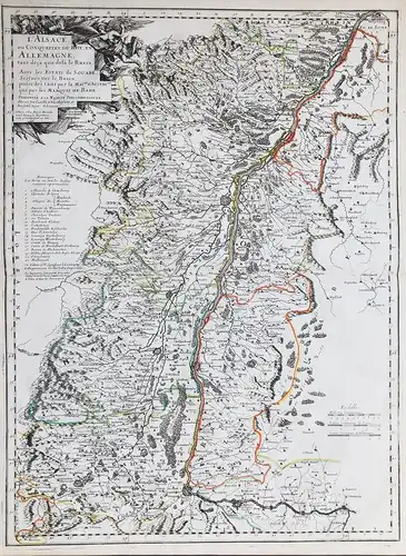 L'Alsace, ou Conquestes Du Roy, En Allemagne, tant deçà que delà le Rhein : Avec les Estats de Souabe, Scitués