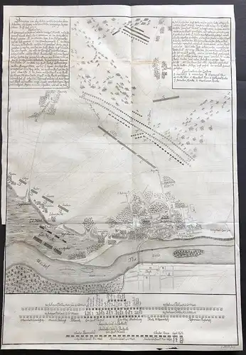 Delineation von der Action, welche zwischen denen Schweden und Saxen, nebst denen Pohlen vorgegangen bey Warsc