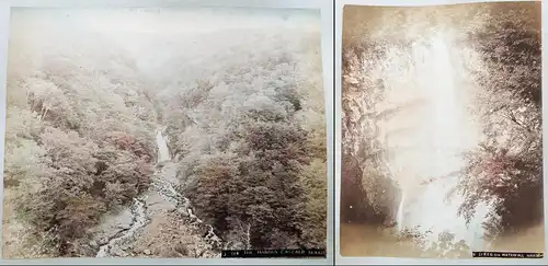 J 384 the Hannia Cascaed Nikko / B 57 Keg on waterfall Nikko - Nikko waterfall