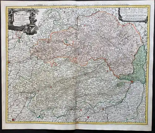 Bavariae Pars Inferior tam in sua Regimina Generalia quam in eorundem Praefecturas Particulares - Niederbayern