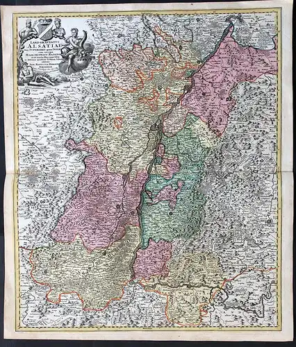 Landgraviatus Alsatiae tam Superioris quam Inferi(oris) cum utroque Marchionatu Badensi ut et tractu Herciniae