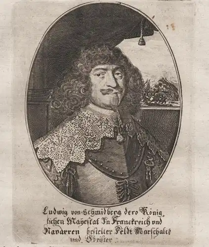 Ludwig von Schmidberg - Ludwig von Schmidberg (1594-1657) Feldmarschall Stadtkommandant von Heilbronn Portrait