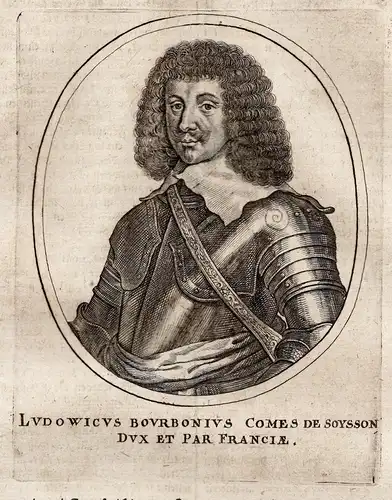 Ludowicus Bourbonius Comes de Soysson Dux et Par Franciae - Louis de Bourbon de Soissons (1604-1641) Dreux Cle