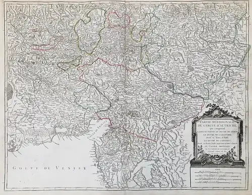 Partie Meridionale du Cercle d'Autriche, qui comprend la Basse Partie du Duché de Stirie, le Duché de Carinthi