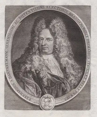 Eberhardus a Dantkelmann - Eberhard von Danckelmann (1643-1722) Hauslehrer des ersten preußischen Königs, Mini