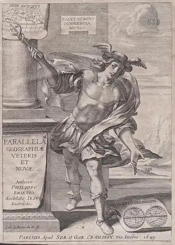 Parallela Geographiae Veteris et Novae. - Atlas title Titel
