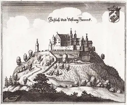 Schloß und Vestung Sonneck - Burg Sonnegg Sittersdorf Völkermarkt Kärnten Österreich