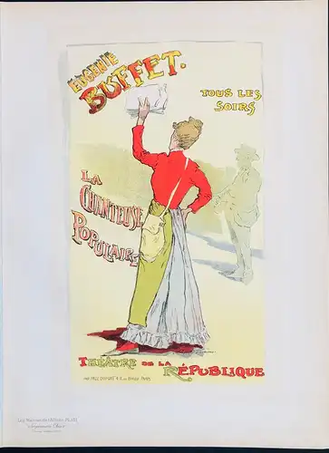 Eugenie Buffet. Tout les Soirs. La Chanteuse Populaire. Theatre de la Republique (Plate 151) - poster Plakat A