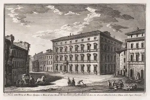 Palazzo Marescotti gia Estense - Palazzo Maffei Marescotti Roma Rome Rom
