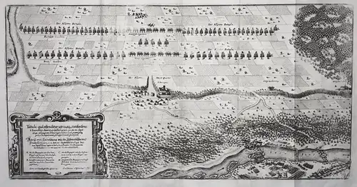 Abriß und Andeutung wie die Schwedische und Frantzösische Armeen den 30. Septembris 1648 bey dem Dorff Scheuri