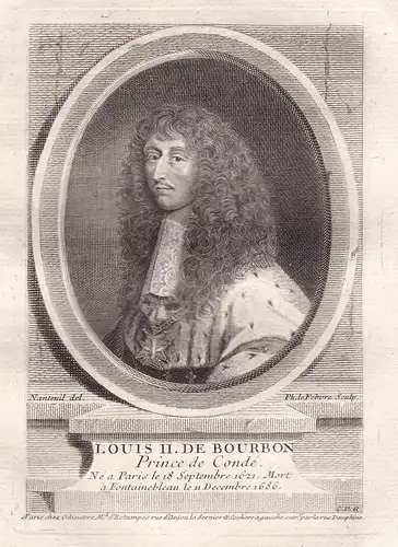 Louis II de Bourbon - Louis II. de Bourbon, prince de Condé (1621-1686)Duc de Bourbon, Duc de Montmorency, Duc