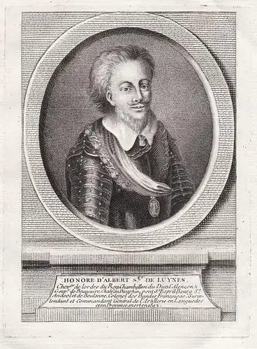 Honore D'Alberts. de Luynes - Charles Albert Duc Luynes (1578-1621) Gouverneur de la ville et du château d'Amb