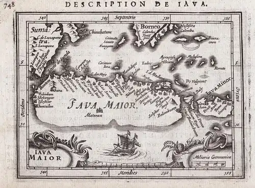 Java Minor - Java island Asia Indonesia Insel Indonesien map Karte carte