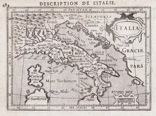 Italia - Italia Italy Italien carta map Karte carte