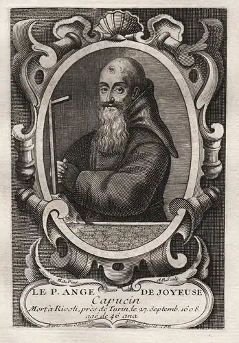 Le P. Ange de Joyeuse - Henri duc de Joyeuse (1563-1608) comte du Bouchage, capucine, Kapuziner, duke Portrait