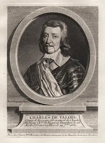 Charles de Valois - Charles de Valois Angouleme (1573-1650) Duc d'Angoulême, Comte d'Auvergne, Comte de Ponthi