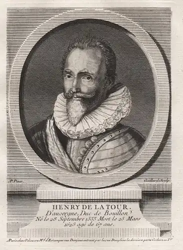 Henry de la Tour - Henri de La Tour dAuvergne, duc de Bouillon (1555-1623) Portrait