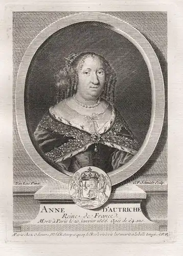 Anne d'Autriche - Anna von Österreich (1601-1666) Anne Austria Habsburg Erzherzogin Portrait
