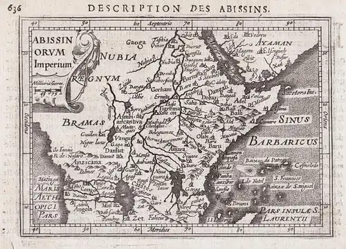 Abissinorum Imperium. - Central Africa Afrique Afrika Congo Tansania Somalia Ethiopia Sudan Angola Tanzania ma
