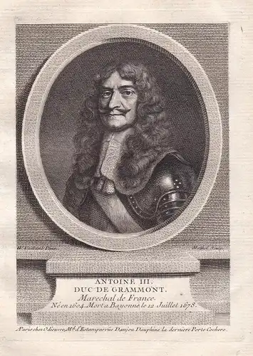 Antoine III. Duc de Grammont - Antoine III de Gramont (1604-1678) Lieutenant général de Normandie, puis en Pic