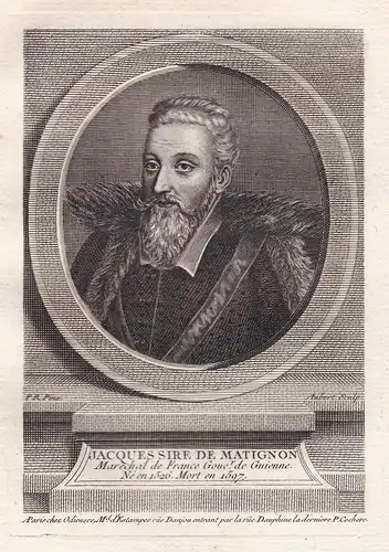 Jacques sire de Matignon - Jacques II de Goyon de Matignon (1525-1598) Maréchal de France, Chevalier de l'Ordr