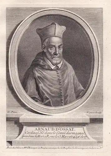 Arnaud D'Ossat - Arnaud d'Ossat (1537-1604) Larroque, Roma, Cardinal-prêtre de Saint Eusèbe, Rennes, Bayeux, e