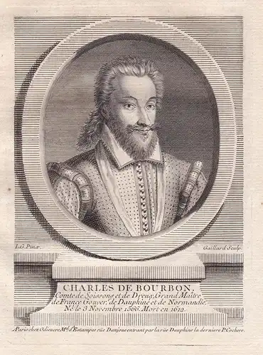 Charles de Bourbon - Charles de Bourbon comte de Soissons (1566-1612) Herr von Condé, Graf von Soissons, Dreux