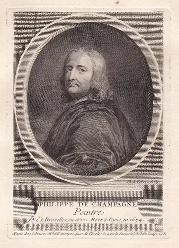 Philippe de Champagne - Philippe de Champaigne (1602-1674) Maler painter peintre gravure Portrait