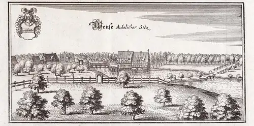 Wense Adelicher Sitz - Wense Heeslingen Zeven LK Rotenburg Wümme Niedersachsen Adelssitz