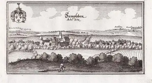 Sampleben. Adel Sitz - Sambleben Schöppenstedt LK Wolfenbüttel Niedersachsen