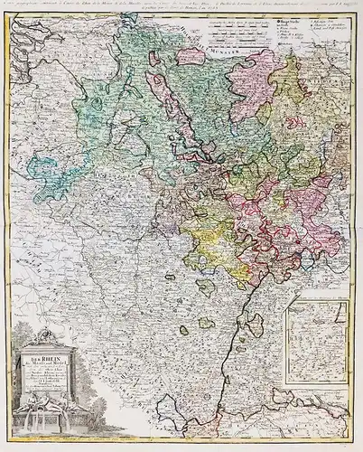 Der Rhein, die Maass und Mosel mit den anliegenden Ländern des Ober-Chur- und Nieder-Rhein wie auch des Burgun