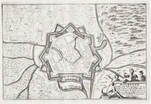 Maubeuge - Maubeuge Hauts-de-France gravure