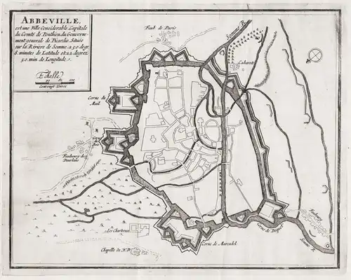 Abbeville - Abbeville Somme Hauts-de-France gravure